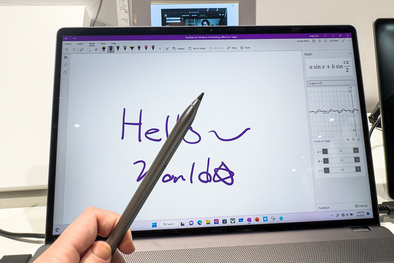 Представлен карандаш для бумаги и стилус для сенсорных экранов в одном устройстве — MSI Pen 2